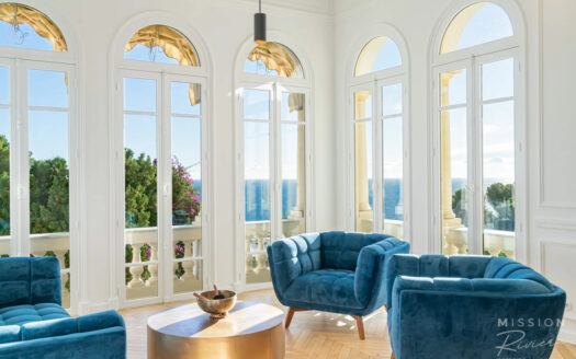 Stunning 3 bed duplex apartment in Cap d’Ail with beautiful sea views