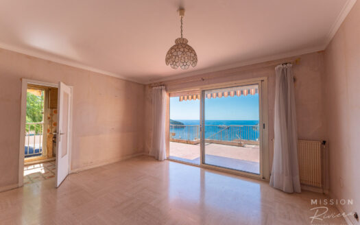 Sea view apartment with garage & pool in Villefranche – Cactus Roc