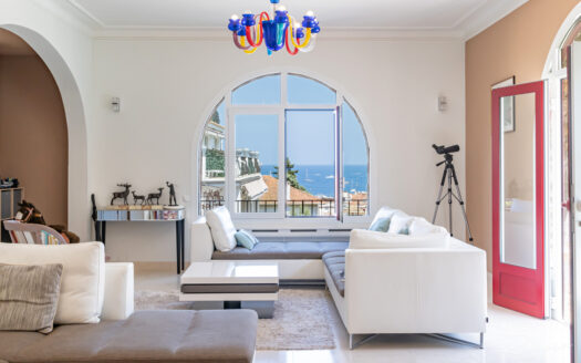 Provencal style 7 bed villa in Saint-Jean village centre with lovely sea views